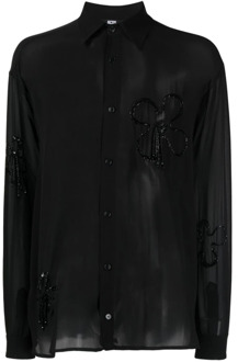 Casual overhemd Gcds , Black , Heren - L,M