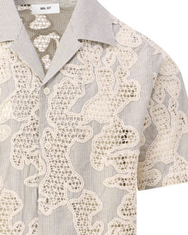 Casual overhemd - maat XL Bruin