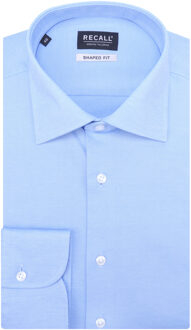 Casual overhemd met lange mouwen Licht blauw - 41 (L)