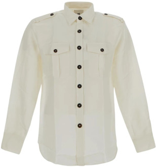 Casual overhemd PT Torino , White , Heren - XL