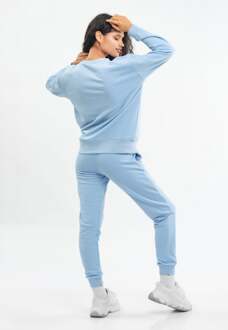 casual oversized Dames Trainingspak Blauw