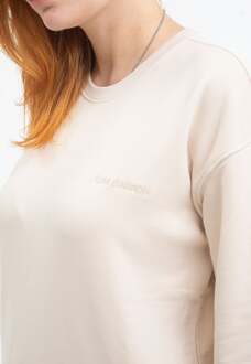 casual oversized Dames Trainingspak Ecru - M