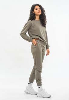 casual oversized Dames Trainingspak Groen - S