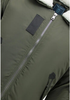 Casual piloten bomber jack Groen - XL