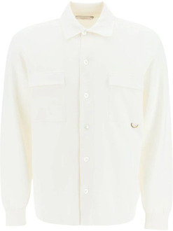 Casual Shirts Agnona , White , Heren - L,M