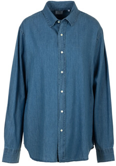 Casual Shirts Aspesi , Blue , Heren - Xl,L,M,4Xl