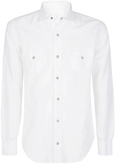 Casual Shirts Eleventy , White , Heren - 2Xl,Xl,L,M,S