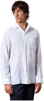 Casual Shirts Massimo Alba , White , Heren - Xl,S