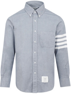 Casual Shirts Thom Browne , Blue , Heren - Xl,L