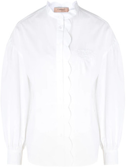 Casual Shirts Twinset , White , Dames - M,S,Xs,2Xs