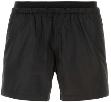 Casual Shorts Off White , Black , Heren - L,M,S