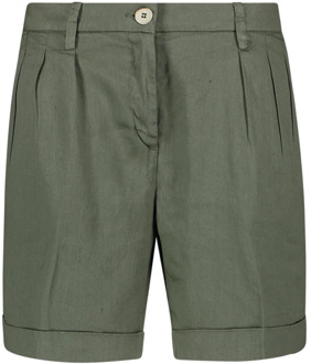Casual Shorts Re-Hash , Green , Dames - W29,W28,W30,W26,W27,W31