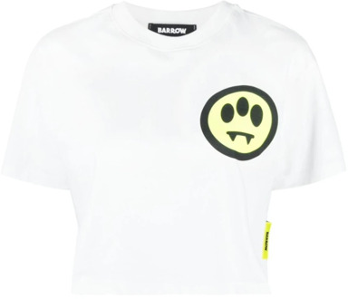Casual T-shirt F3Bwwoth146 Barrow , White , Dames - L,M,Xs