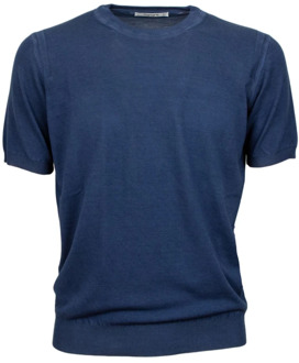 Casual T-shirt Kangra , Blue , Heren - 2Xl,Xl,L,M,S,3Xl
