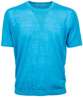 Casual T-shirt Kangra , Blue , Heren - 2Xl,Xl,L,M,S