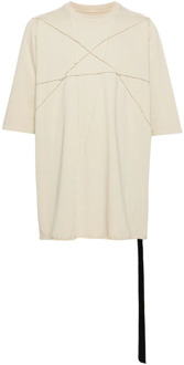 Casual T Shirt Rick Owens , White , Heren - M,S
