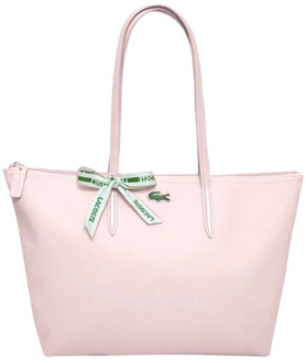 Casual Tote Bag Bow Crocodile Female Bags Youth Bright Color Simple Bag Splashproof Shoulder Bags For Women Shopping Travel Bag