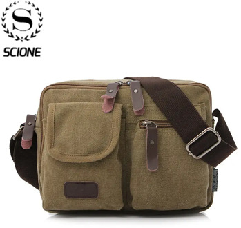 Casual Travel Men's Crossbody Bag Luxury Men Messenger Bags 2020 New Fashion Men's Bags High Quality Men Canvas Bag