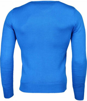 Casual trui v Blauw - XS