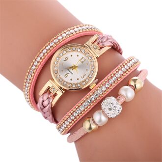 Casual Vrouwen Horloges Prachtige Mooie Mode Armband Horloge Dames Horloge Diamant Ronde Decoratie Quartz Horloges Klok