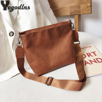 Casual Women Bucket Shoulder Bag Large Capacity PU Leather Crossbody Bag Female Vintage Handbag Luxury Designer bolsos mujer