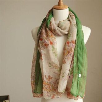 Casual Zachte 170*80 cm Vrouwen Gedrukt Voile Sjaal Strand Lange Sjaal Wrap Grote Sjaal Sjaals Vrouwen Accessoires vrouwelijke