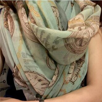 Casual Zachte 170*80 cm Vrouwen Gedrukt Voile Sjaal Strand Lange Sjaal Wrap Grote Sjaal Sjaals Vrouwen Accessoires vrouwelijke