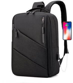 Casual Zakelijke Rugzak Mannen Computer Tas Licht 15.6 Inch Laptop Rugzakken Waterdicht Oxford Dame Anti-Diefstal Reistassen stijl B-2