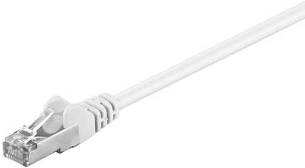 CAT 5e-0025 UTP - SF/UTP - 0.25 meter - RJ45 - UTP Kabel - Ethernet kabel - Internetkabel Wit