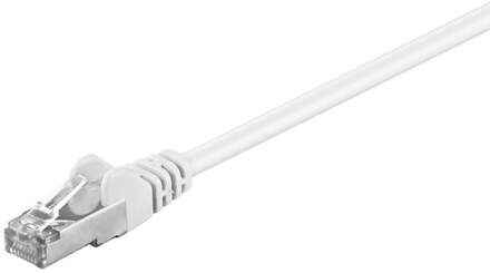 CAT 5e-0025 UTP - SF/UTP - 0.25 meter - RJ45 - UTP Kabel - Ethernet kabel - Internetkabel Wit