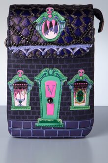 Cat Dracula's Haunted House telefoontasje in paars Paars/Multicolour
