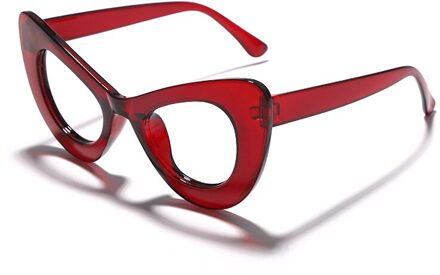 Cat Eye Bril Voor Vrouwen Mode Bijziendheid Optische Meekleurende Brillen Frames Mannen Vintage Bril Frames 8