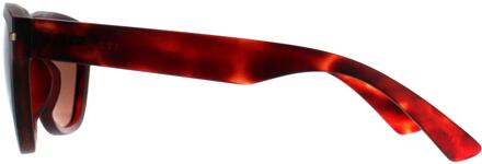 Cat Eye Unisex Mat Rood Tortoise Mineral Drivers Gepolariseerd Pancho Bruin