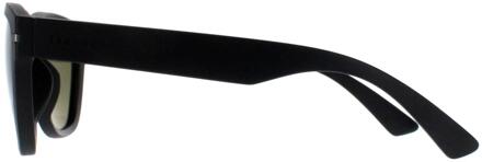 Cat Eye Unisex Mat Zwart Mineraal Gepolariseerd 555nm Groen Pancho - maat