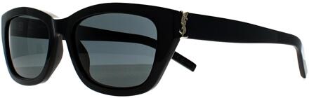 Cat Eye Vrouwen Glimmend Zwart Grijs SL M153