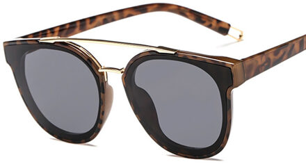 Cat Eye Zonnebril Vrouwen Vintage Mode Rijden Zonnebril Voor Vrouwen UV400 lens gafas de sol luipaard