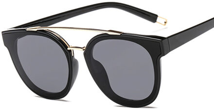 Cat Eye Zonnebril Vrouwen Vintage Mode Rijden Zonnebril Voor Vrouwen UV400 lens gafas de sol zwart