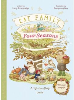 Cat Family Four Seasons - The Cat Family - Lucy Brownridge