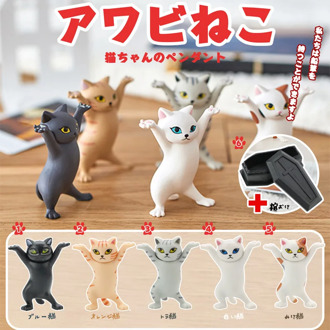 Cat Ghana Dancing Pallbearers Figures Cosplay Props Coffin Dance Team Models Toys Action Figure Team Display Funny Accessories