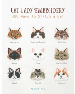 Cat Lady Embroidery