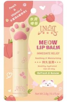 Cat Paw Lip Balm Peach & Vitamin E