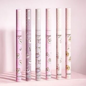 Cat Print Fine Liquid Eyeliner / Aegyosal Pen A14# Pinky Brown - 2ml