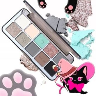Cat Series 10 Color Eyeshadow Palette - Hunting #101 Hunting - 13g