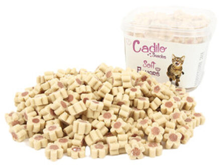 Cat Snacks Soft Flowers kattensnoepjes met zalm 140 gram 3 verpakkingen