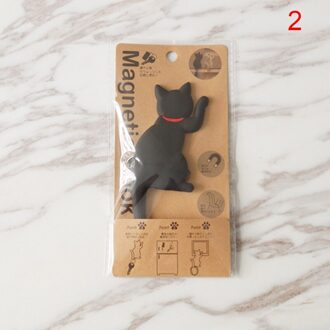 Cat Vorm Magnetische Muur Mount Sleutels Haak Magneet Opknoping Haak Deur Decor USJ99 2