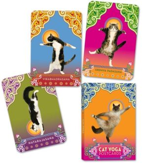 Cat Yoga Postcards