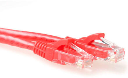 CAT6 Netwerkkabel - RJ45 - rood - 1 m