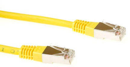 CAT6 S/FTP netwerkkabel  10 meter - Geel