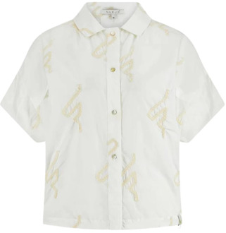 Catalina blouses off white Nukus , Multicolor , Dames - 2Xl,Xl,L,M,S