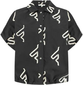 Catalina blouses Zwart - M
